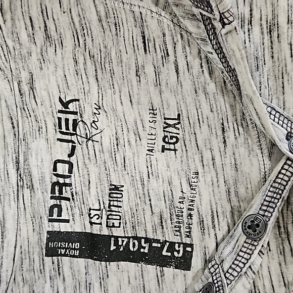 Men's 3 button LS Shirt XL - Picture 2 of 2